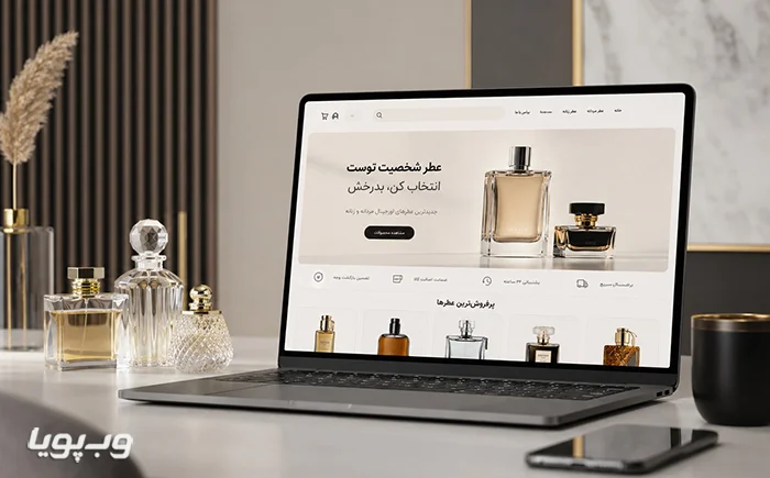 طراحی سایت فروشگاهی عطر و ادکلن طراحی سایت فروشگاهی عطر و ادکلن