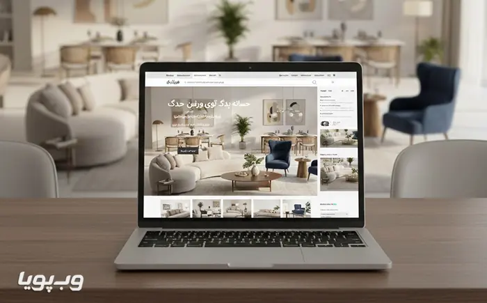 ساخت فروشگاه اینترنتی مبلمان و دکوراسیون
