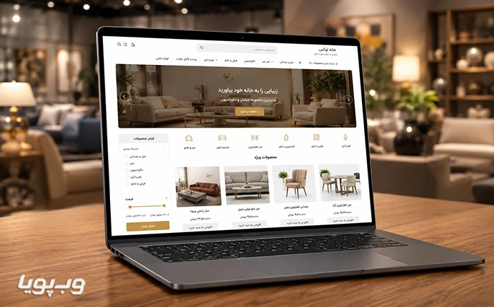 ساخت فروشگاه اینترنتی مبلمان و دکوراسیون ساخت فروشگاه اینترنتی مبلمان و دکوراسیون