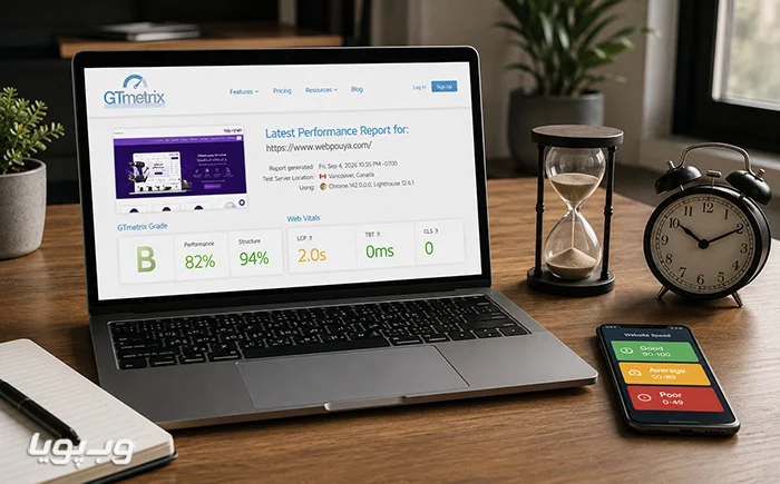 افزایش سرعت فروشگاه وردپرسی با GTmetrix افزایش سرعت سایت وردپرسی با GTmetrix
