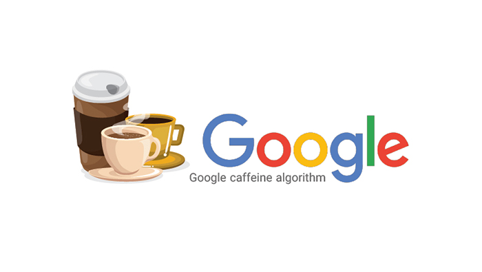 الگوریتم کافئین Google Caffeine 