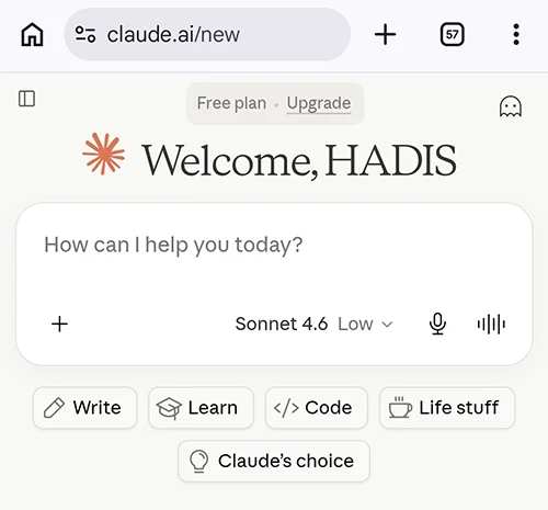 استفاده از هوش مصنوعی Claude در موبایل استفاده از هوش مصنوعی Claude در موبایل