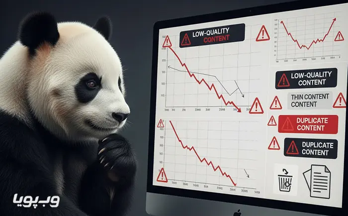 جریمه الگوریتم پاندا جریمه الگوریتم پاندا