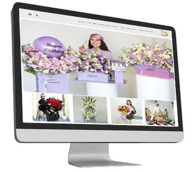 نمونه سایت گل و گیاه