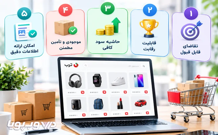 محصولات مناسب فروش در ترب