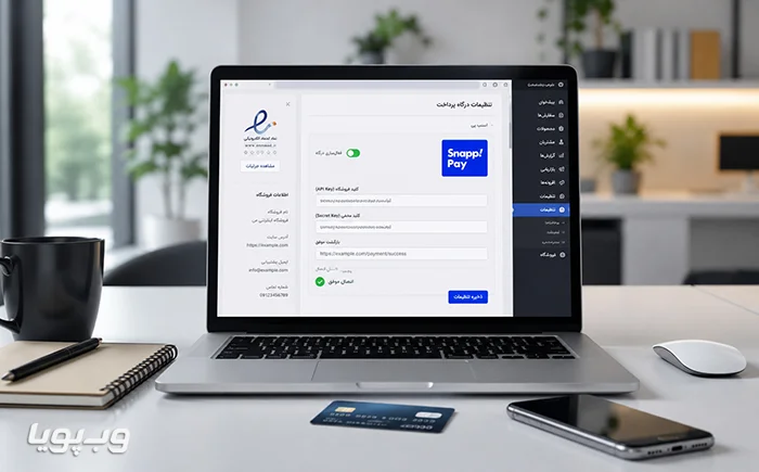 آموزش اتصال سایت به درگاه پرداخت اسنپ پی
