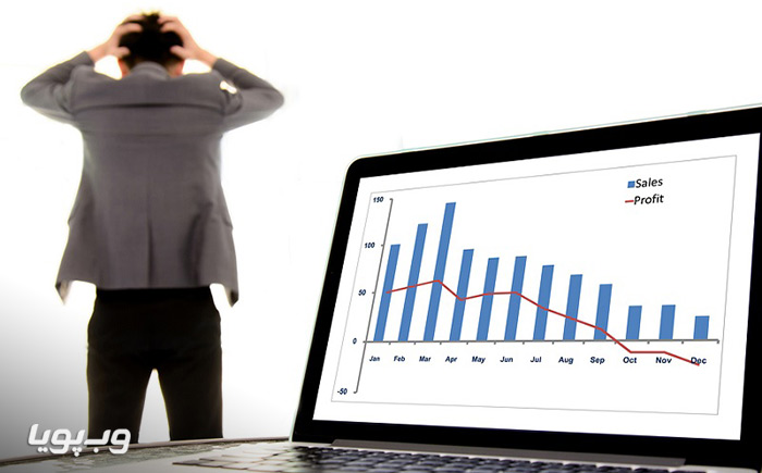 دلایل کاهش فروش سایت