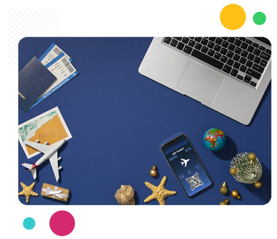 Travel agency website design