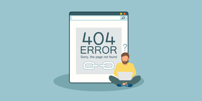 دلایل به وجود آمدن خطای 404