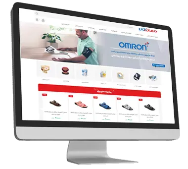نمونه کار سایت پزشکی