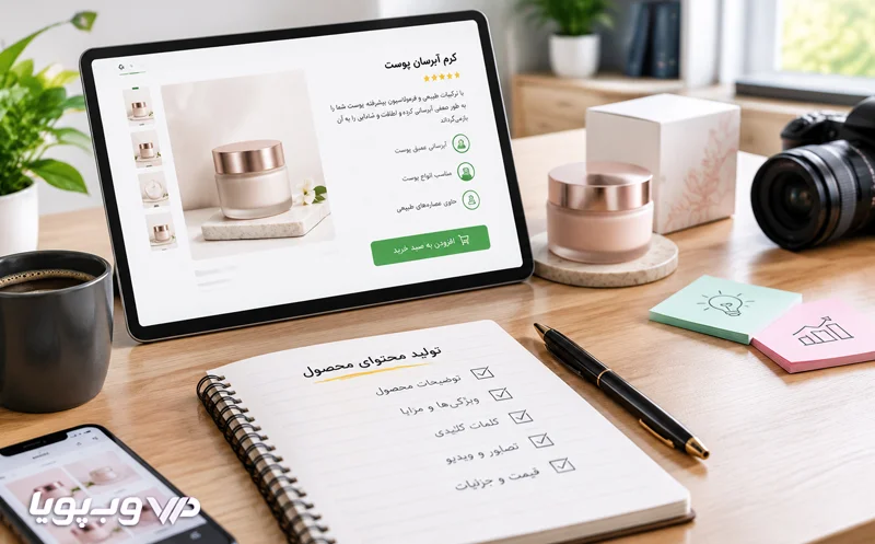 تولید محتوا برای محصول تولید محتوا برای محصول