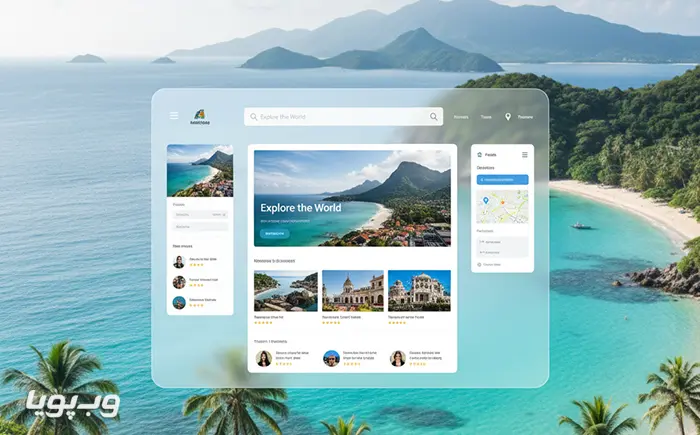 طراحی سایت گردشگری