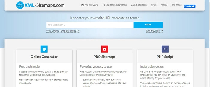 xml-sitemaps-1 15 مورد از بهترین ابزارهای رایگان گوگل برای سئو