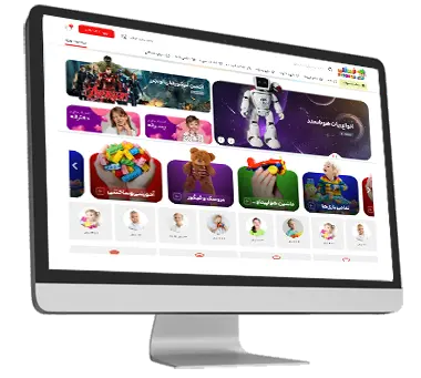 نمونه کار فروشگاه اینترنتی اسباب بازی نمونه کار فروشگاه اینترنتی اسباب بازی